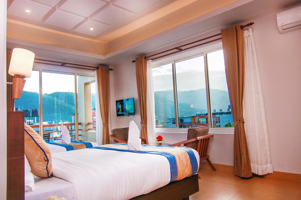 Hotel Lake Paradise بوكْرا المظهر الخارجي الصورة